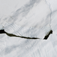 An image of B-44, the most recent large iceberg to break off the Pine Island Glacier, captured on October 23rd. Image: NASA Earth Observatory